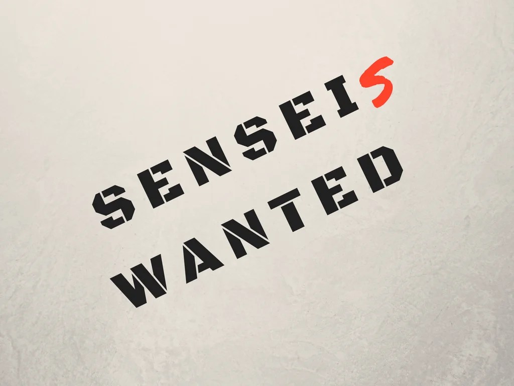 How many Sensei does it take to make a&nbsp;Karateka?